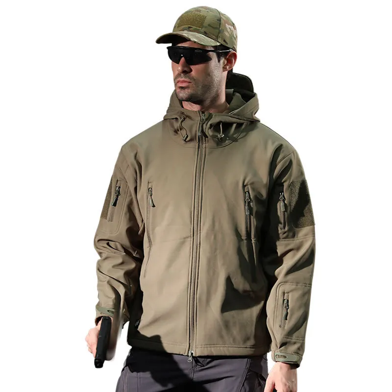 Áo khoác mềm chiến thuật Sharkskin chống thấm nước thoáng khí