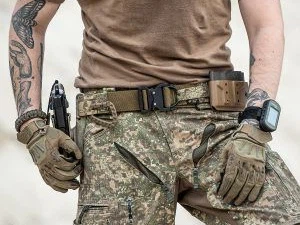 Thành phần của đai chiến thuật của cảnh sát là gì?